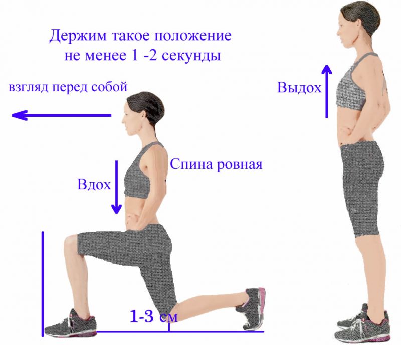 Техника выполнения выпадов